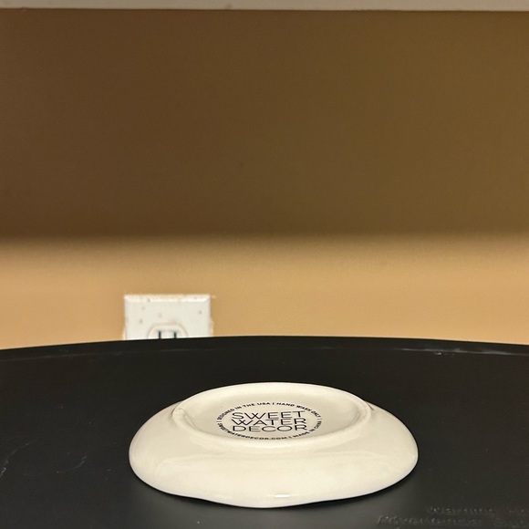 Jewelry Ring Dish with Diamond Design - Picture 4 of 11